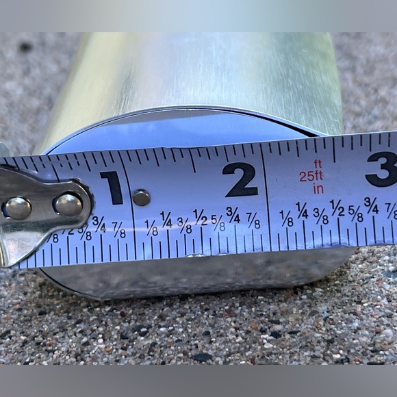 🕶️🔥Aluminum Silver Glasses/Sunglasses Metal Hard Clamshell Case Giorgio Armani - Picture 9 of 17